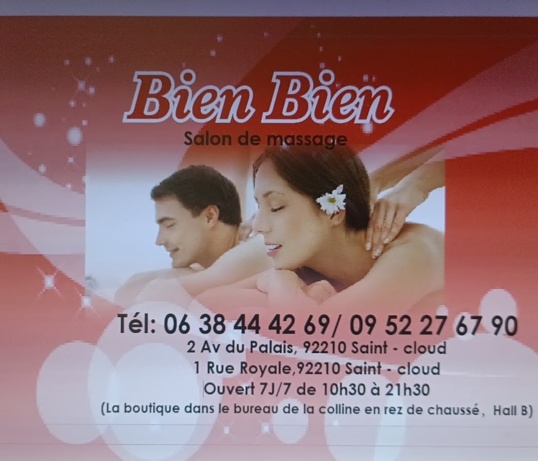 massage 92210 Saint-Cloud BIEN BIEN 1